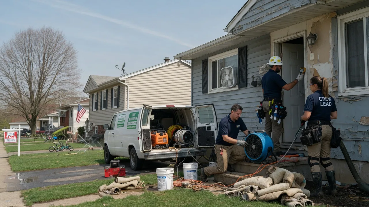 Flood Cleanup in Pendleton, IN near me